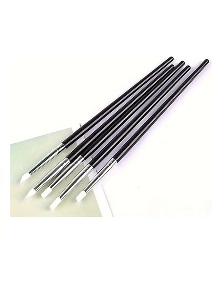 Silikon Kalem, Hobi, Çömlekçilik, Heykeltraş, Kabartma, Tırnak Sanatı-küçük ince uçlu 5Ad fırsatları