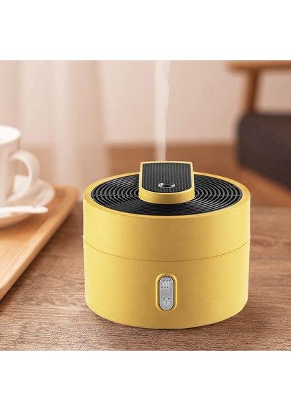 A3 Ofis Yatak Odası Big Mist Volume Çok Fonksiyonlu Nemlendirici (Sarı) (Yurt Dışından)