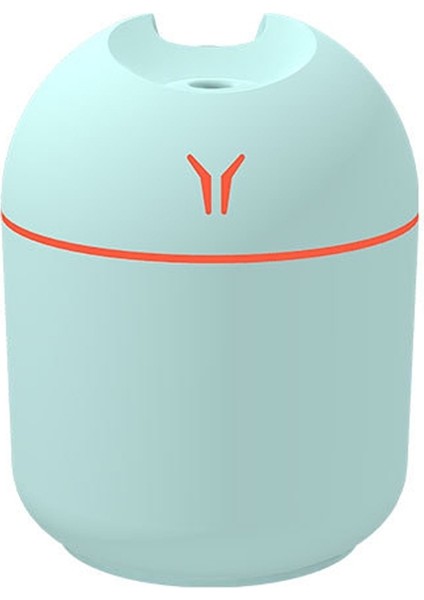 USB Mini Masaüstü Renkli Gece Işığı Araç Nemlendirici, Özellik: 250ML(Y-MAVI) (Yurt Dışından)