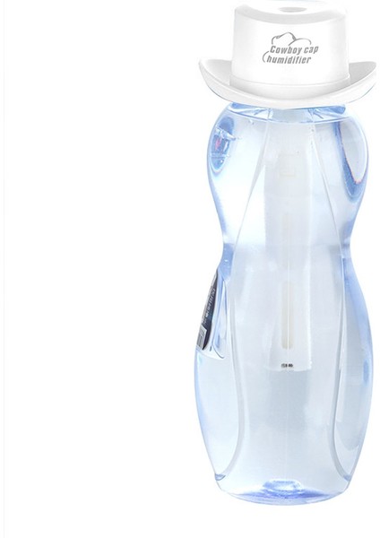Dc 5V USB Kovboy Şapkası Mini Nemlendirici Aromaterapi Hava Temizleme Nemlendirici Ofis / Ev Odası / Araba / Seyahat Için (Beyaz) (Yurt Dışından)