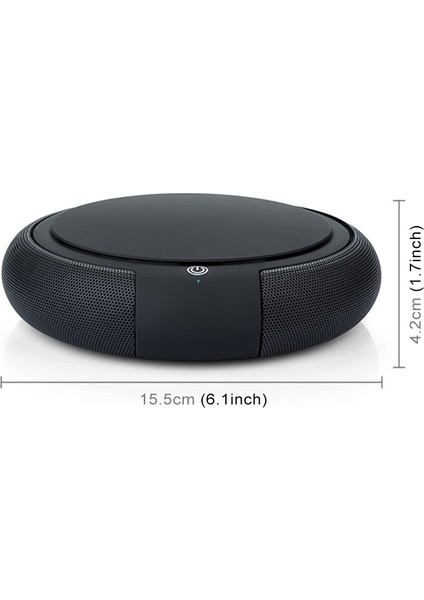 Carzor Z1 2W USB Araç Hava Temizleme Cihazı Negatif Iyonlar Hava Temizleyici(Siyah) (Yurt Dışından)