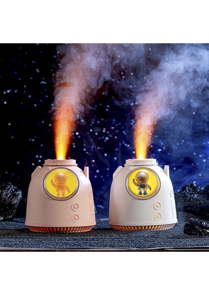 Enjoyplus SX-E338 USB Mini Dönüş Kabin Nemlendirici Masaüstü Hava Nemlendirici Gece Lambası (Beyaz) (Yurt Dışından)