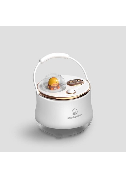 F08 Kablosuz Su Yenileyici Çift Sprey Nemlendirici LED Gece Lambası Nemlendirici (Beyaz) (Yurt Dışından) fiyatları