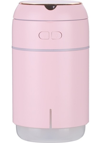 K005 Taşınabilir Nemlendirici LED Dolgu Işığı Makyaj Aynası USB Mini Nemlendirici (Pembe) (Yurt Dışından)