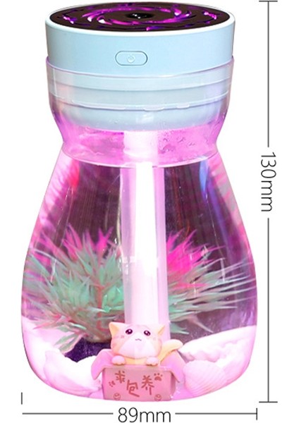 FH-068 Mini USB Araba Ev Renkli Işık Şişesi Mikro Peyzaj Nemlendirici (Mavi) (Yurt Dışından) fiyatları