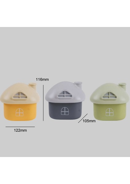 USB Şarj Edilebilir Masaüstü Küçük Gece Lambası Nemlendirici (Gri) (Yurt Dışından)