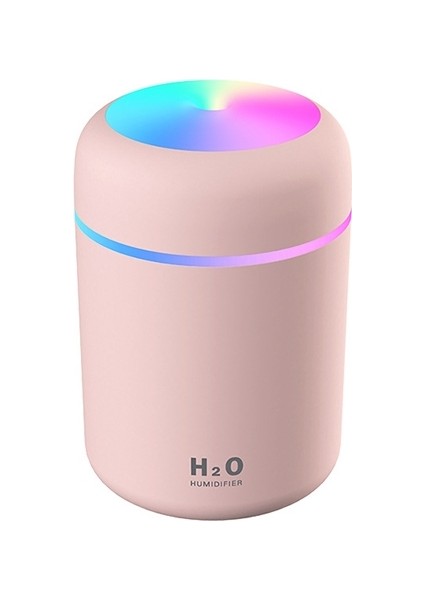 Renkli Bardak Nemlendirici USB Araç Hava Temizleme Cihazı(Pembe) (Yurt Dışından)