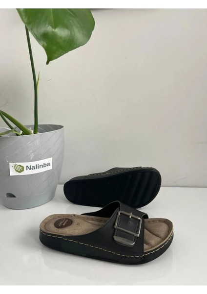 Kadın Ortopedik Taban Şık Konfor Modeli Günlük Terlik Genç Anne Ev Dışarı Terliği