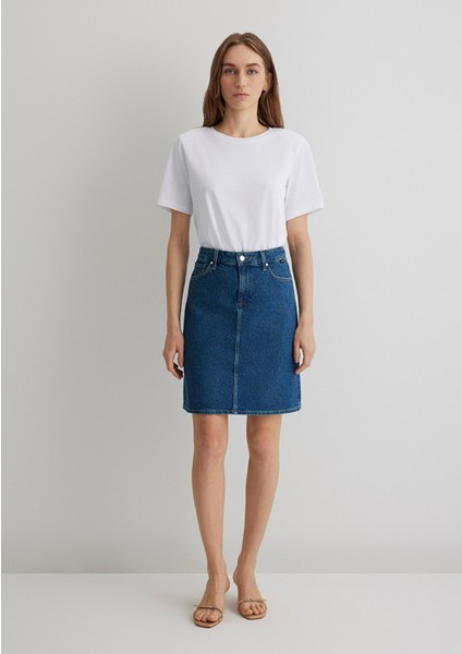 Valerie Casual Indigo Mavisi Jean Etek 1319833709 modelleri