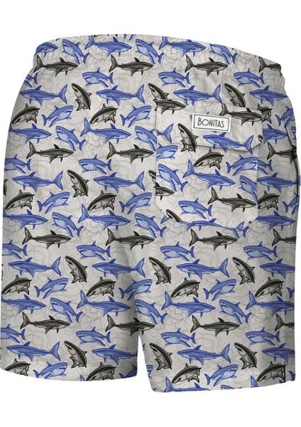 Erkek Şort Köpek Balığı-Beyaz 22701 modelleri