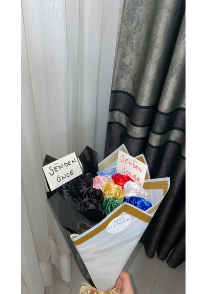 Kurdele El Yapımı Gül Buketi fiyatları