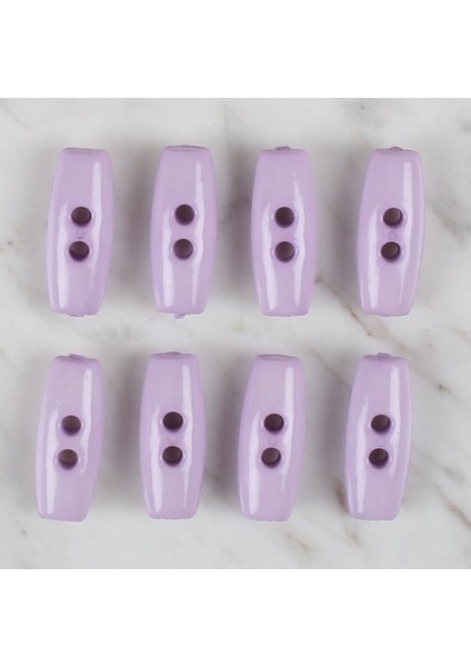 Loren Crafts Lila 8 Li Çoban Düğmesi - 60