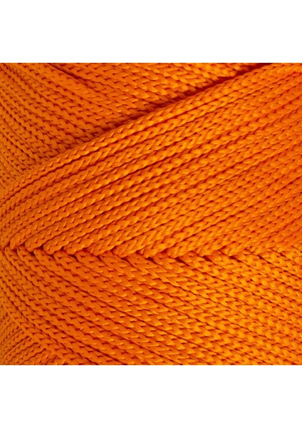 Loren Polyester Soft Macrame Turuncu El Örgü Ipi - LM011 - 34430