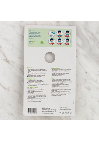 Loren 3 Lü Paket Yıkanabilir Maske
