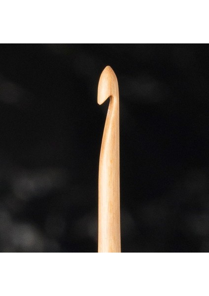 La Mia Whitewood 3.5 mm 15.5 cm Ahşap Yün Tığ