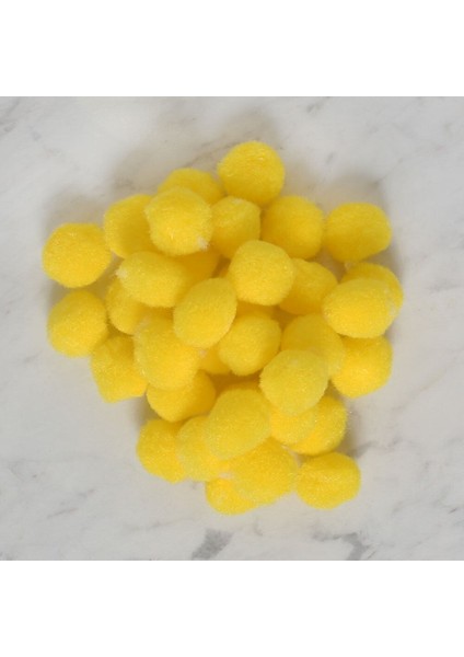 Loren Crafts 2 cm 100 Adet Sarı Ponpon fiyatları