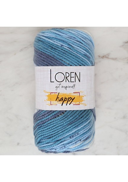 Loren Happy Ebruli El Örgü Ipi - RH015 - 34300