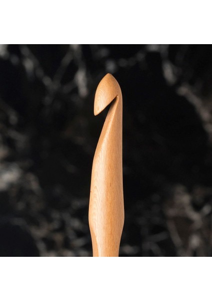 La Mia Whitewood 8 mm 15.5 cm Ahşap Yün Tığ