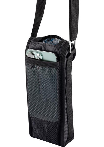 Ns 1,50 Litre Suya Dayanıklı Termal Su Şişesi ve Matara Taşıma Çantası-Siyah fiyatları