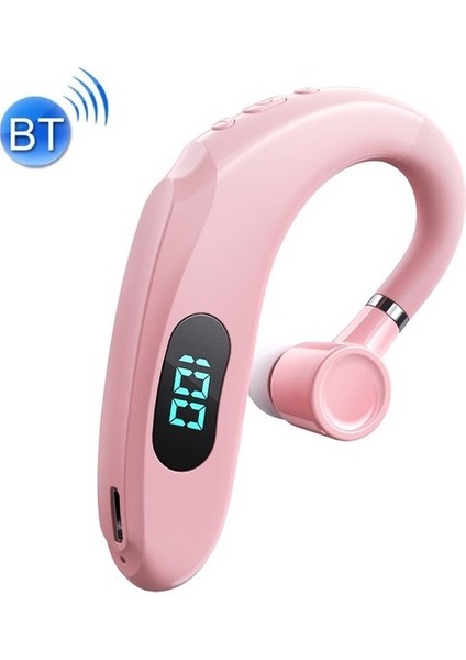 Q20 Bluetooth 5.2 Dijital Ekran Kulaklık Pembe (Yurt Dışından)