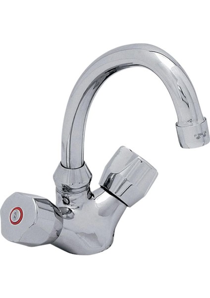 Pınar Lavabo Bataryası Musluğu Çift Su Girişli 102108555