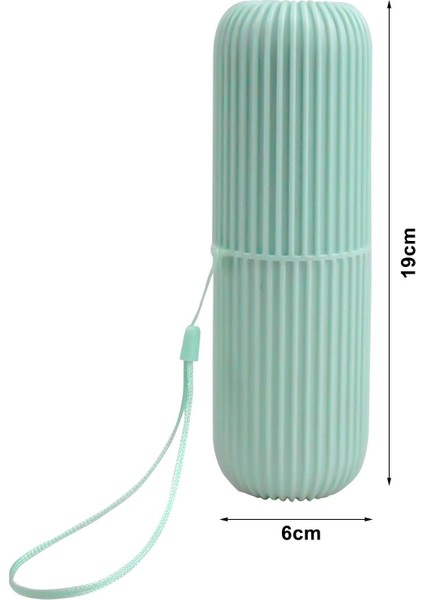 Kompakt Diş Fırçası ve Macun Seyahat Kutusu Taşınabilir Kişisel Bakım Ürünleri Için Saklama Kutusu Organizer Pratik, Kompakt, Hafif Dayanıklı, Kullanışlı Ç fiyatları