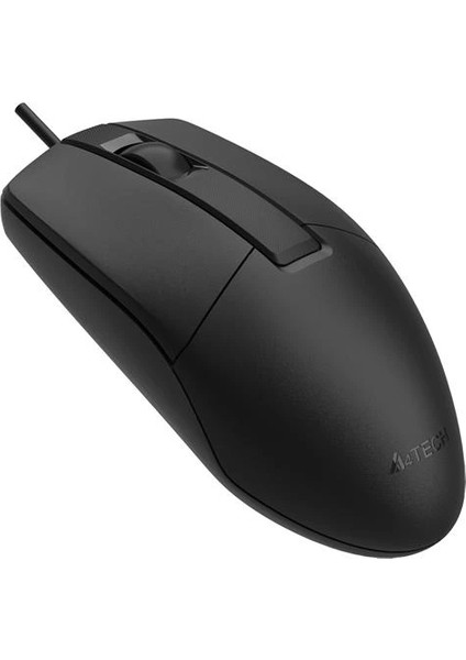 A4 Tech OP-330S Silent USB Siyah V-Track 1200DPI 1,5mt Kablo Sessiz Mouse