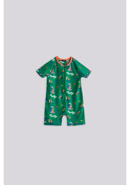 Bg Store Erkek Bebek Desenli Mayo