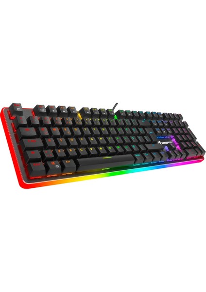 RGB Oyuncu Seti – G918 Mekanik Klavye, M18 10.000 DPI Kablosuz Mouse, WBH44 2.4G+BT Kulaklık