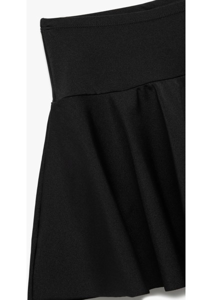 Pileli Şortlu Bikini Etek modelleri