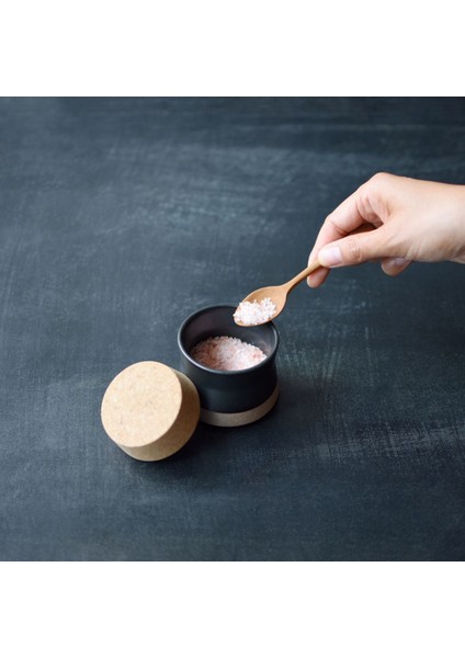 Ceramic Lab Saklama Kabı 100 ml Siyah