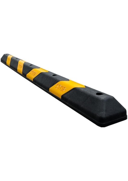 10'lu Siyah-Sarı Otopark Stoperi – 190 cm