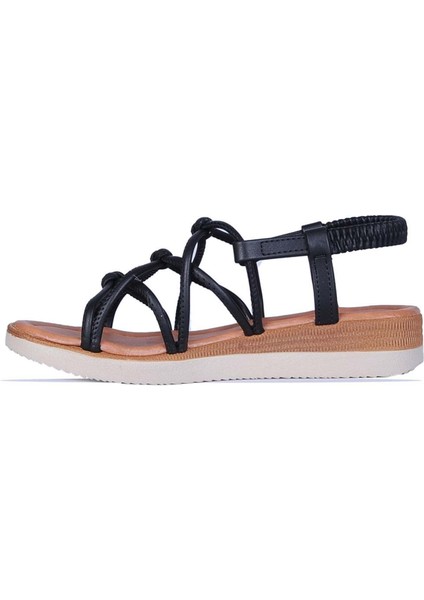 Moda Ayakkabı 851 Yazlık Düz Sandalet Ayakkabı