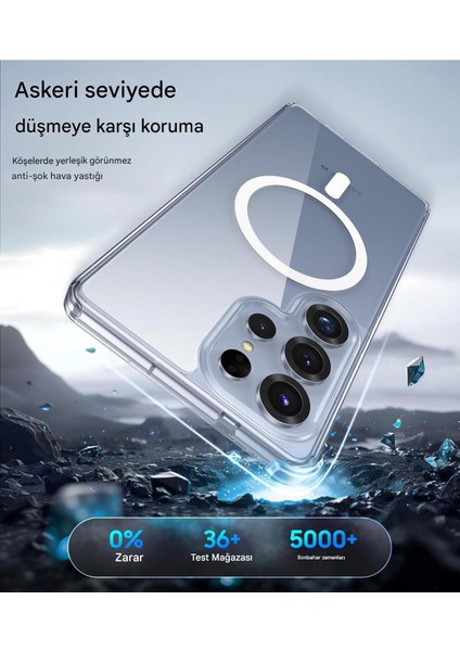 Samsung S25 Ultra Şeffaf Magsafe Kılıf Mtl Aksesuar fırsatları