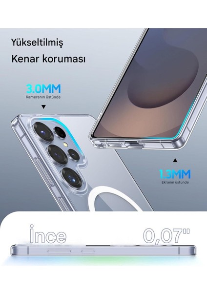 Samsung S25 Ultra Şeffaf Magsafe Kılıf Mtl Aksesuar indirimleri