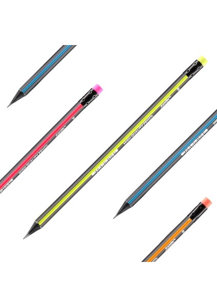 Junior Negro Hb Üçgen Silgili Kurşun Kalem 1 Adet (130110)