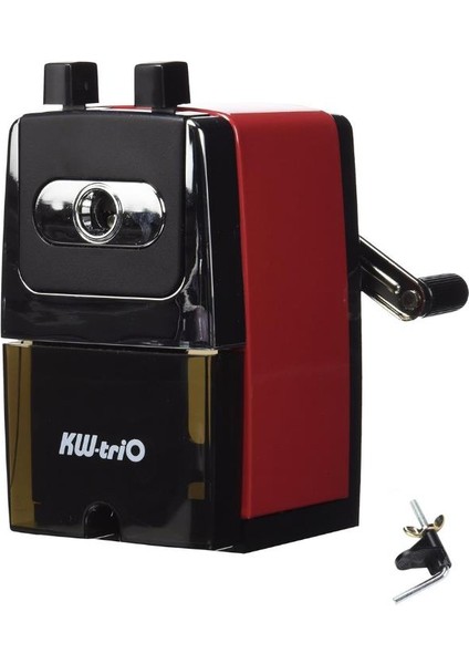 Metal Masa Kalemtraşı 0307A - Kırmızı