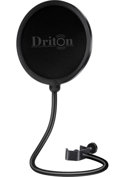 Ds-08 Çift Katman Yayıncı Mikrofon Pop Filtre