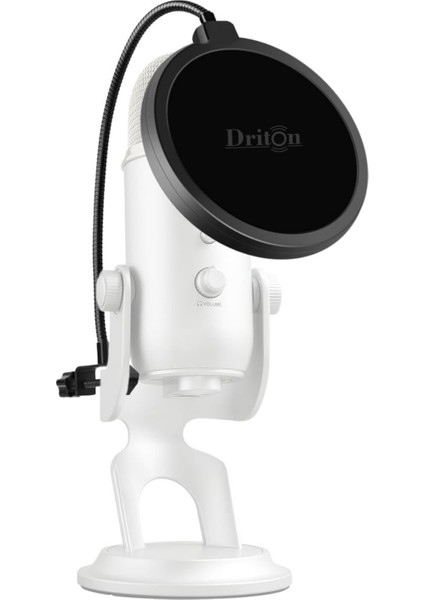 Ds-08 Çift Katman Yayıncı Mikrofon Pop Filtre