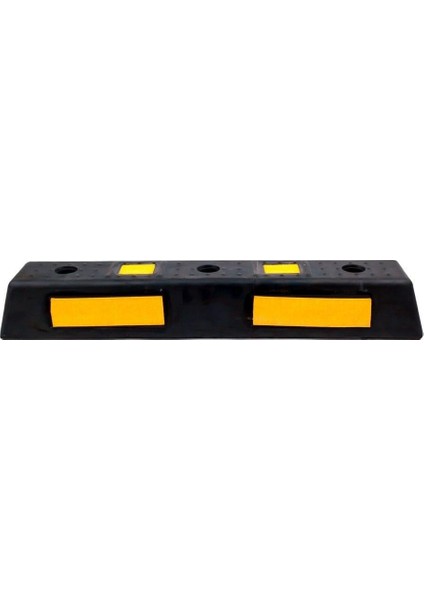Kompakt ve Dayanıklı Kauçuk Oto Park Stoperi – 74X15X10 cm