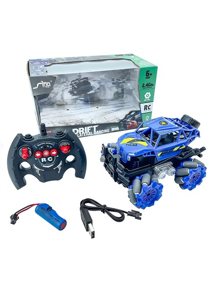 Uzaktan Kumandalı 1:36 Drift Araba Mavi