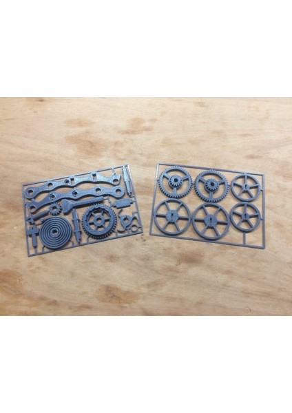 3D Kurmalı Araba Plastik Puzzle Yapboz Montessori