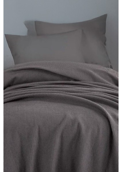 Ecocel Pike Örtü Tek Kişilik 160X230CM Karde Antrasit