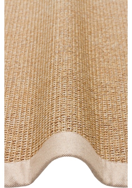 Ventura Vnt 2702 Gold Brd Beige Hav Vermeyen Kolay Temizlenebilir Bordürlü Sisal Halı