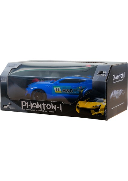 Full Fonksiyon Pilli 1:22 Ölçek Uzaktan Kumandalı Mavi Yarış Arabası fiyatları