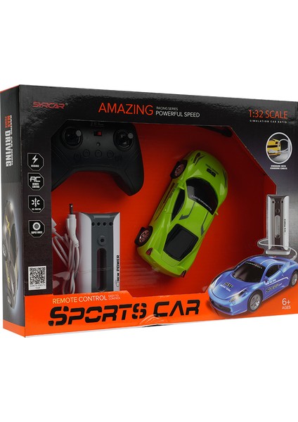 Şarj Istasyonlu Uzaktan Kumandalı Spor Yeşil Araba fiyatları