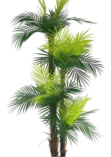 Yapay Ağaç Palmiye 36YAPRAK 4katlı 160 cm Salon Çiçeği Yapay Çiçek