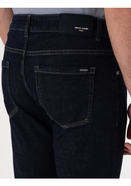 Erkek Lacivert Slim Fit Jean Pantolon 50302680-VR033