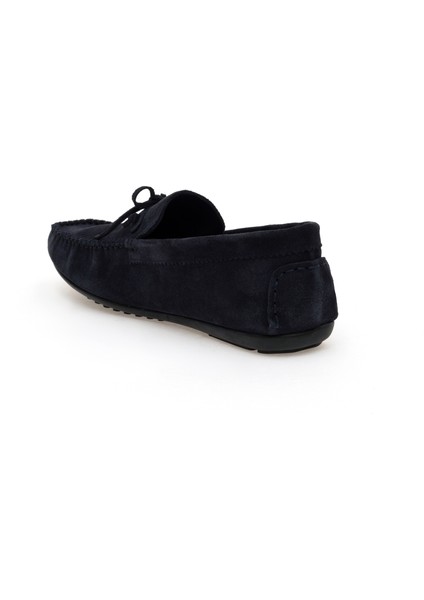 Erkek Lacivert Kauçuk Taban Loafer 50310192-VR033