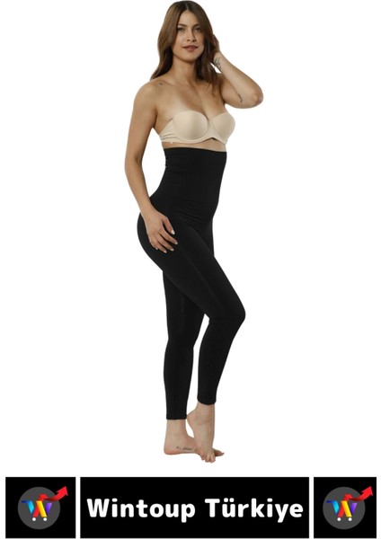 Doğal Görünüm Çift Kat Bel 2 Beden Incelten Vücut Toparlayıcı Lazer Kesim Yüksek Bel Korse Tayt fiyatları